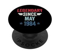 Legendary Since May 1984 PopSockets PopGrip Adhésif