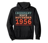 Legendary Since November 1956 Fête d'anniversaire rétro années 50 Sweat à Capuche