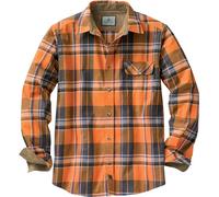 Legendary Whitetails Buck Camp Gants en Flanelle à Manches Longues pour Homme