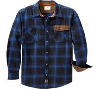 Legendary Whitetails Chemise en Flanelle épaisse Harbor boutonnée, Plaid Lakes, XL Homme