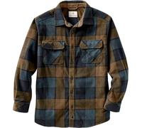 Legendary Whitetails Chemise navator en Polaire boutonnée pour Homme, Bleu carré, Taille XXL