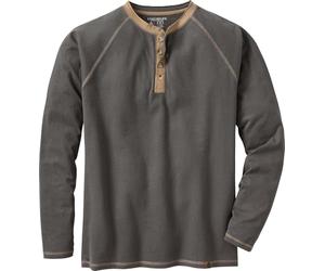 Legendary Whitetails Henley Recluse Standard pour Homme, Anthracite, Taille M, Gris Anthracite, M