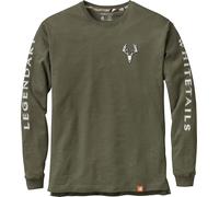 Legendary Whitetails T-Shirt à Manches Longues Non typique pour Homme, armée, L