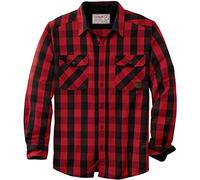 Legendary Whitetails Tough as Buck Chemise en Flanelle Lourde boutonnée pour Homme