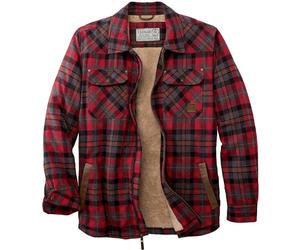 Legendary Whitetails Tough as Buck Veste Chemise en Flanelle doublée Sherpa pour Homme