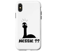Légende cryptozoologique cryptique du monstre drôle de Nessie Loch Ness Coque pour iPhone X/XS