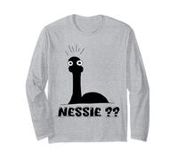 Légende cryptozoologique cryptique du monstre drôle de Nessie Loch Ness Manche Longue