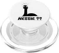 Légende cryptozoologique cryptique du Monstre drôle de Nessie Loch Ness PopSockets PopGrip pour MagSafe