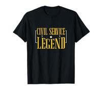 Légende de la Fonction publique Fonctionnaires retraités Employés publics T-Shirt