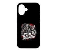Légende de la Saga des Guerriers Vikings Egil Skallagrimsson Coque pour iPhone 16