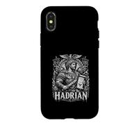 Légende de l'histoire Romaine du Mur d'Hadrien de l'empire Coque pour iPhone X/XS