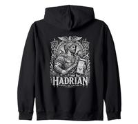 Légende de l'histoire Romaine du Mur d'Hadrien de l'empire Sweat à Capuche