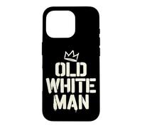 Légende de Super-héros ironique d'un Vieil Homme Blanc Coque pour iPhone 16 Pro