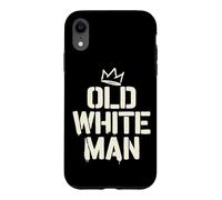 Légende de Super-héros ironique d'un Vieil Homme Blanc Coque pour iPhone XR