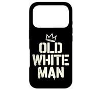 Légende de Super-héros Masculine ironique d'un Vieil Homme Blanc Coque pour iPhone 17 Pro
