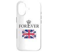 Légende d'Elizabeth II pour Toujours : Reine, Couronne Britannique, Angleterre Coque pour iPhone 17