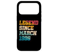 Légende : Depuis Mars 1996, 30e Anniversaire, 30 Ans, Hommes et Femmes Coque pour iPhone 17 Pro Max