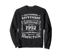 Légende Depuis Septembre 1992 34e Anniversaire déco Cadeau Sweatshirt
