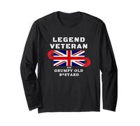 Légende des vétérans de l'armée Britannique et Vieux Grincheux B_stard Manche Longue
