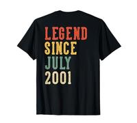 Légende du 25 Juillet 2001 pour Femme de 25 Ans T-Shirt