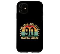 Légende du 90e anniversaire pour Cool Dad the Man the Myth Sunset Coque pour iPhone 11