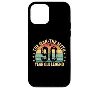Légende du 90e anniversaire pour Cool Dad the Man the Myth Sunset Coque pour iPhone 12 mini