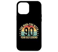 Légende du 90e anniversaire pour Cool Dad the Man the Myth Sunset Coque pour iPhone 12 Pro Max
