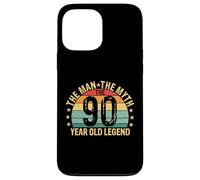 Légende du 90e anniversaire pour Cool Dad the Man the Myth Sunset Coque pour iPhone 13 Pro Max