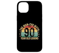 Légende du 90e anniversaire pour Cool Dad the Man the Myth Sunset Coque pour iPhone 14 Plus
