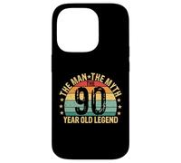 Légende du 90e anniversaire pour Cool Dad the Man the Myth Sunset Coque pour iPhone 14 Pro