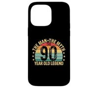 Légende du 90e anniversaire pour Cool Dad the Man the Myth Sunset Coque pour iPhone 14 Pro Max