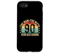 Légende du 90e anniversaire pour Cool Dad the Man the Myth Sunset Coque pour iPhone SE (2020) / 7 / 8