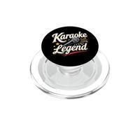 Légende du karaoké Humour drôle PopSockets PopGrip pour MagSafe