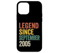 Légende du Style Vintage Depuis Septembre 2005, Anniversaire rétro Coque pour iPhone 12 Mini