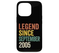 Légende du Style Vintage Depuis Septembre 2005, Anniversaire rétro Coque pour iPhone 13 Pro