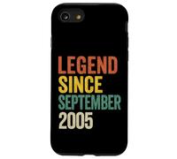 Légende du Style Vintage Depuis Septembre 2005, Anniversaire rétro Coque pour iPhone SE (2020) / 7/8