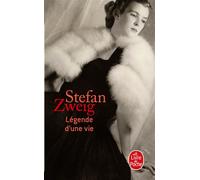 Légende d'une vie - Stefan Zweig - Lgf - Poche - Théâtre