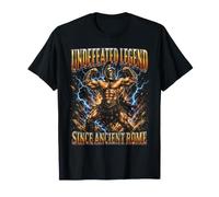 Légende invaincue Histoire des gladiateurs de la Rome Antique T-Shirt