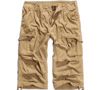 Légende Urbaine Brandit Vintage 3/4 Shorts Hommes Militaires Patrouillent Beige