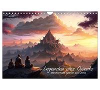 Legenden des Orients Märchenhafte Szenen aus China (Wandkalender 2026 DIN A4 quer), CALVENDO Monatskalender: Dieser Kalender entführt Sie auf eine ... Szene, die von der reichen Kultur und Ge