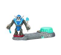 AKEDO Légendes Ninja Bosses, Cyber Blade, Figurine de Combattant de 7,6 cm avec Attaque 360°, Armure Double Coup Qui s’enlève Toute Seule, 4 Boss Ninjas à Collectionner et à Faire s’Affronter