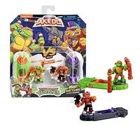 Moose Toys Coffret duel Légendes d’Akedo Tortues Ninja Combattants miniatures
