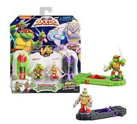 Légendes d’Akedo Tortues Ninja. Coffret duel Combattants miniatures, Noir, petit