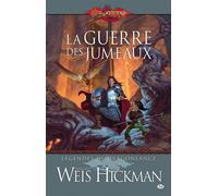 Légendes de Dragonlance, T2 : La Guerre des jumeaux - Margaret Weis - Milady - broché - Roman