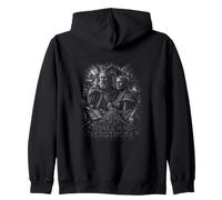 Légendes de la Saga Nordique Viking Njall et Bergthora Sweat à Capuche