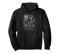 Légendes de la Saga Nordique Viking Njall et Bergthora Sweat à Capuche