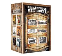 Légendes de l'Ouest : L'homme des hautes plaines + La caravane de feu + Il était une fois dans l'Ouest + Règlements de comptes à O.K. Corral + L'homme qui tua Liberty Valance + Le train siffera trois fois