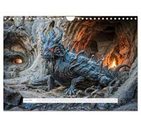 Légendes et mythes - Animaux légendaires, Version française (Calendrier mural 2026 DIN A4 portrait), Calendrier CALVENDO mensuel