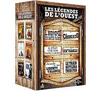 Légendes Hautes Plaines + La Caravane de feu l'Ouest + Règlements de comptes à O.K. Corral + l'homme Qui tua Liberty Valance + Le Train siffera Trois Fois