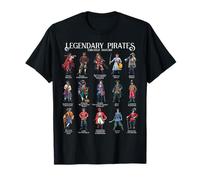 Légendes maritimes - Pirates célèbres T-Shirt